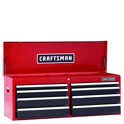 top chest metal tool box|52 inch craftsman top chest.